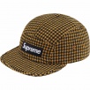 Thumbnail for Houndstooth Wool Camp Cap