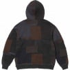 Thumbnail for Supreme blackmeans Patchwork Zip Up Hooded Sweater