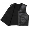 Thumbnail for Reversible Faux Shearling Vest