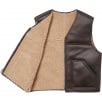 Thumbnail for Reversible Faux Shearling Vest