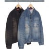 Thumbnail Distressed Selvedge Trucker Jacket