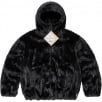 Thumbnail for Faux Fur Hooded Jacket