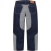 Thumbnail for 2-Tone Paneled Baggy Jean