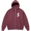 Thumbnail for S Logo Zip Up Hooded Sweatshirt