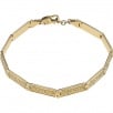 Thumbnail for Supreme Jacob & Co Logo Link Bracelet (14k Gold)