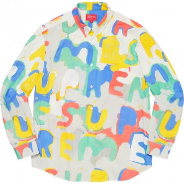 Painted Logo Shirt - spring summer 2020 - Supreme