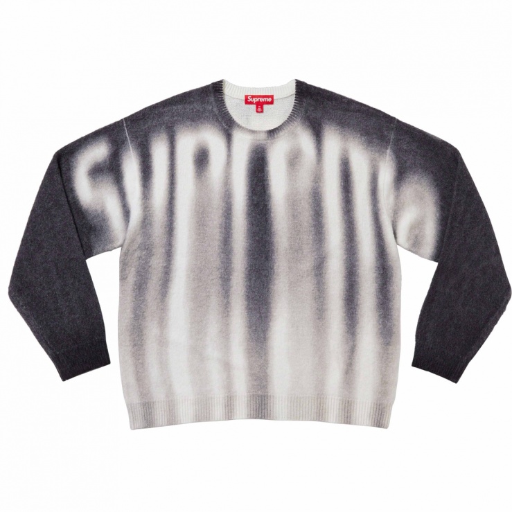 Blurred Logo Sweater - fall winter 2023 - Supreme