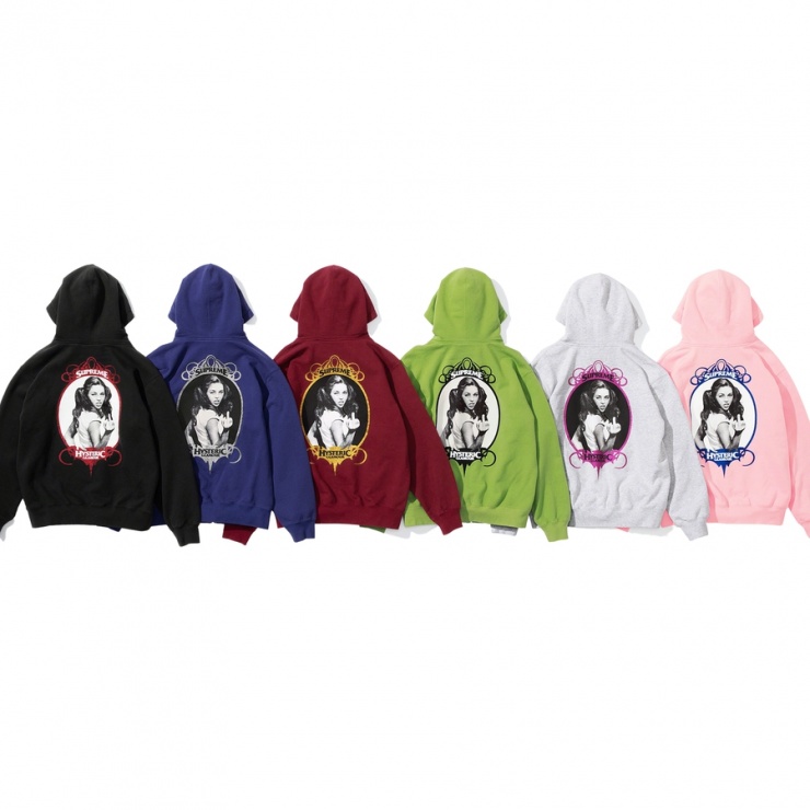 Hysteric Glamour Zip Up Hooded Sweatshirt Spring Summer 2021 Supreme