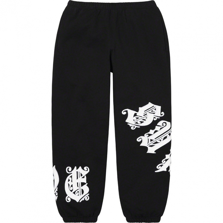 Old English Wrap Sweatpant - spring summer 2021 - Supreme