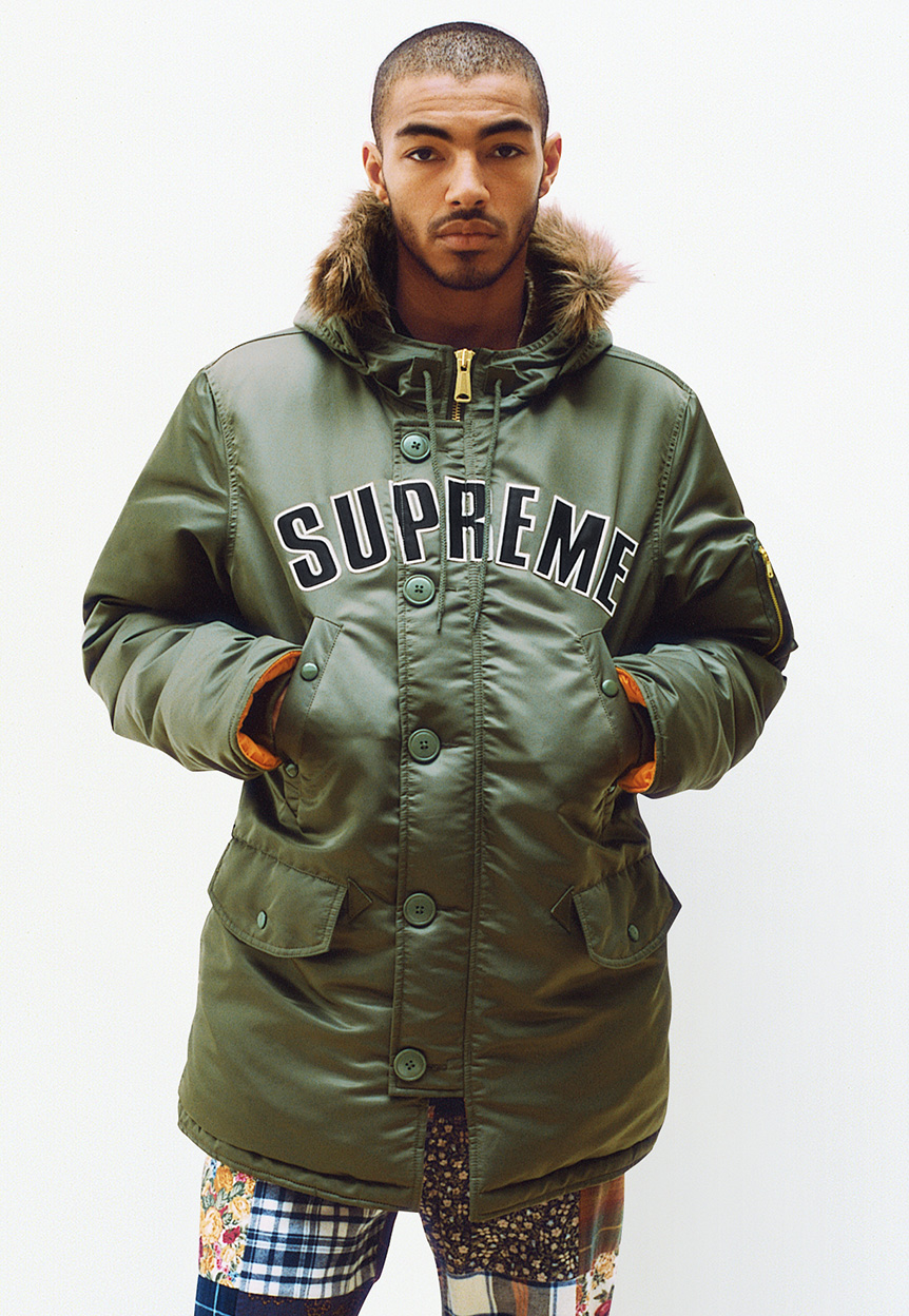 Supreme F/W 16.17  Supreme clothing, Winter lookbook, Street wear