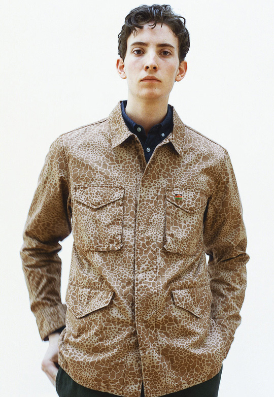 Supreme Giraffe Camo Khaki Field Jacket-