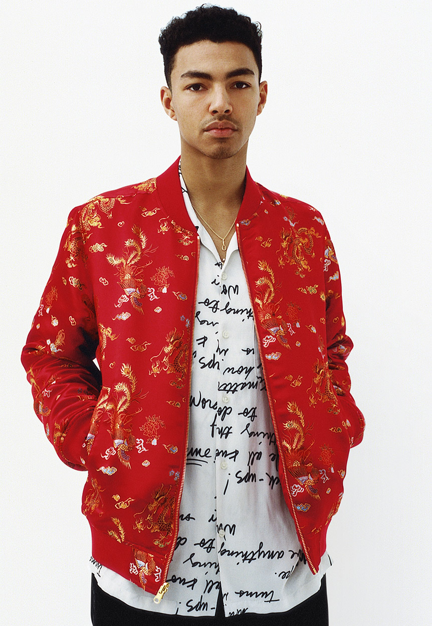 Supreme Lookbook Image spring/summer 2015