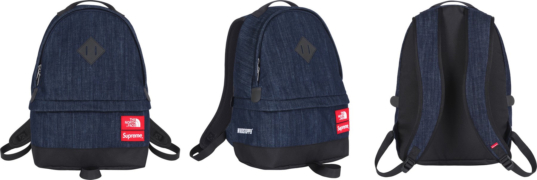15SS Supreme/The North Face DenimDayPack