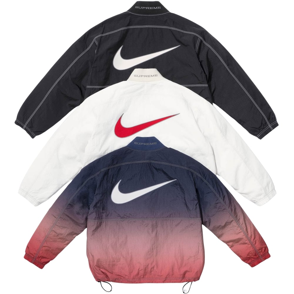 Details on Supreme Nike Ripstop Pullover from spring summer
                                            2024 (Price is $168)