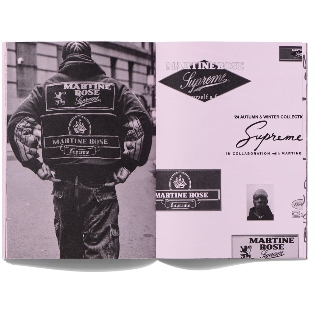 Details on Supreme Martine Rose Zine Supreme®/Martine Rose® Zine_1726069235149.jpg from fall winter
                                                    2024 (Price is $18)