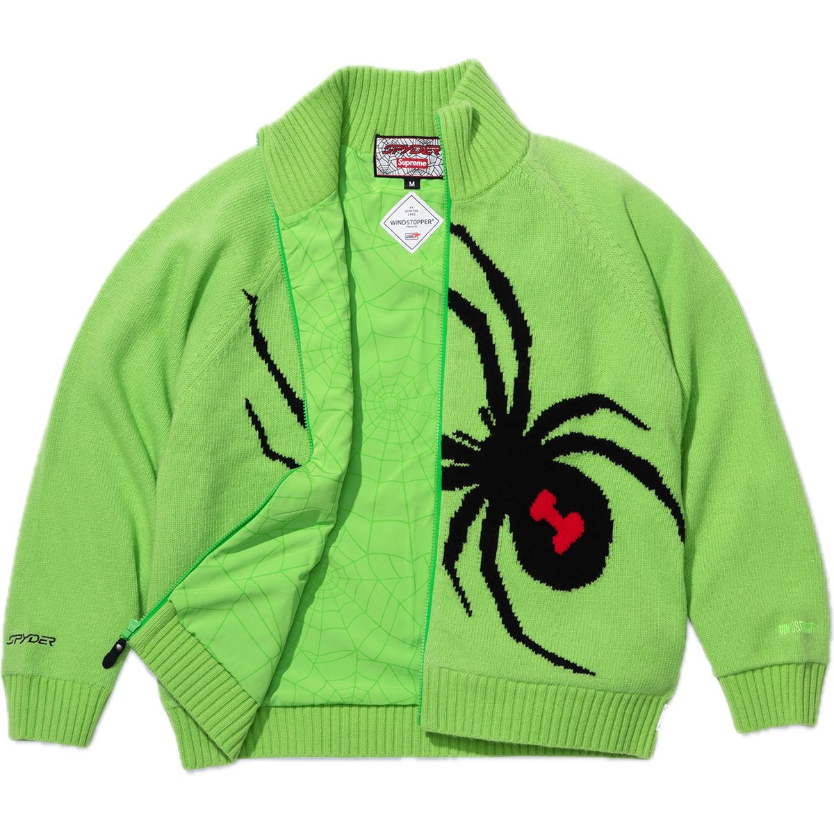 Details on Supreme  Spyder WINDSTOPPER Zip Up Sweater Supreme/Spyder Windstopper Sweater_1734352303417.png from fall winter
                                                    2024 (Price is $348)