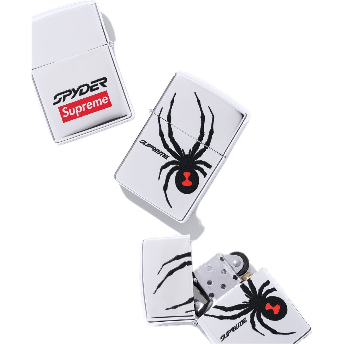 Supreme Supreme Spyder Zippo releasing on Week 18 for fall winter 2024