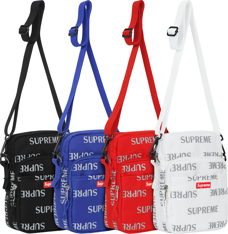 supreme 3m reflective shoulder bag