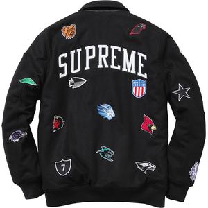 supreme franchise varsity jacket