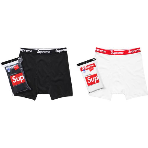 Details on Supreme Hanes Boxer Briefs (4 Pack) from spring summer
                                            2016