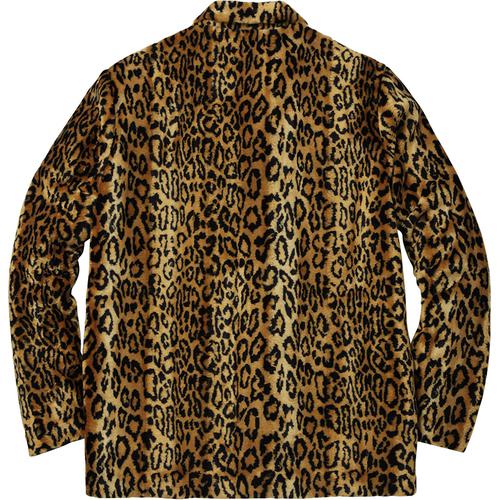Leopard Faux Fur Coat - spring summer 2016 - Supreme