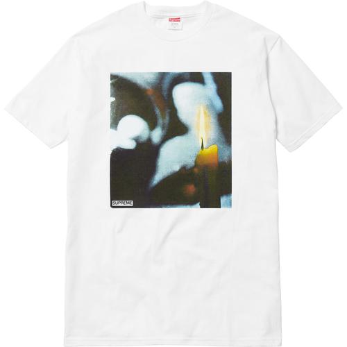 Supreme Candle Tee released during fall winter 17 season