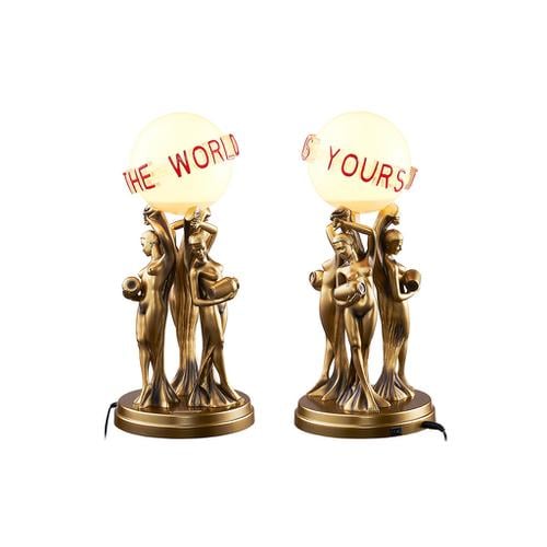 Supreme Scarface™ The World Is Yours Lamp released during fall winter 17 season