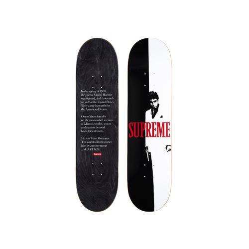 Supreme Scarface™ Split Skateboard released during fall winter 17 season