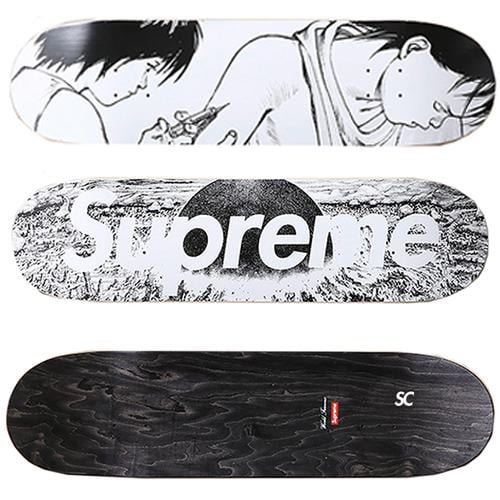 Details on AKIRA Supreme Skateboard Decks from fall winter
                                            2017 (Price is $60)