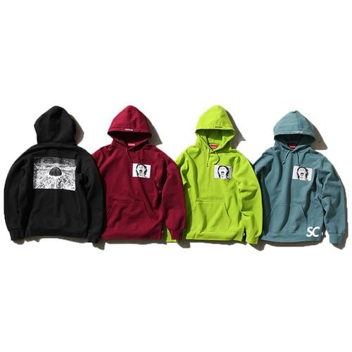 Supreme AKIRA Supreme Patches Hooded Sweatshirt released during fall winter 17 season