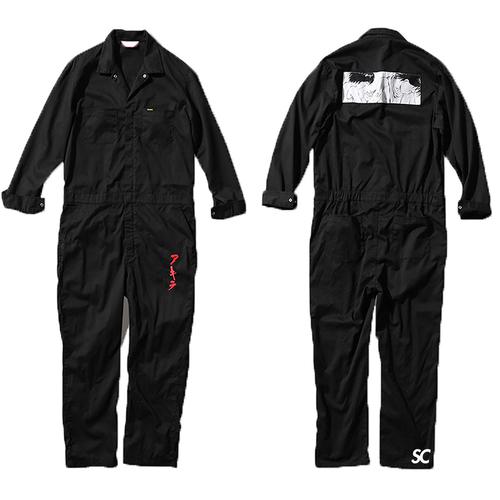 Details on AKIRA Supreme Syringe Coveralls from fall winter
                                            2017 (Price is $228)