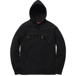 supreme patent chenille arc logo