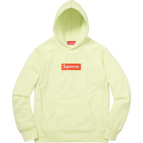 Details on Βox Logo Hooded Sweatshirt None from fall winter
                                                    2017 (Price is $168)