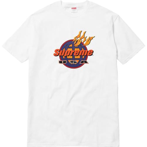 Supreme Fire Tee released during fall winter 17 season