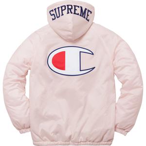 supreme champion sherpa lined hooded jacket black