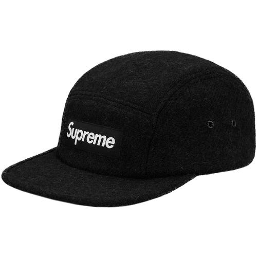 Supreme Featherweight Wool Camp Cap released during fall winter 17 season