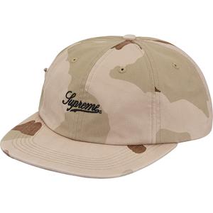 Side Pocket Script Logo 6-Panel - spring summer 2018 - Supreme