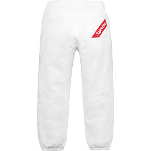 supreme corner label sweatpants