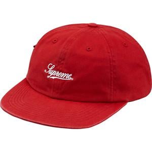 Side Pocket Script Logo 6-Panel - spring summer 2018 - Supreme