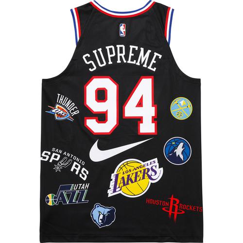 Details on Supreme Nike NBA Teams Authentic Jersey None from spring summer
                                                    2018 (Price is $228)