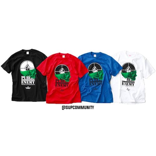 Supreme Supreme UNDERCOVER Public Enemy Terrordome Tee released during spring summer 18 season