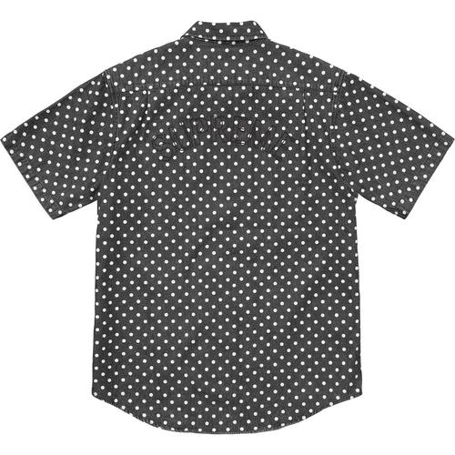 Details on Polka Dot Denim Shirt None from spring summer
                                                    2018 (Price is $128)