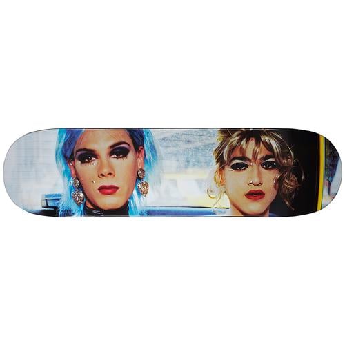 Details on Nan Goldin Supreme Misty and Jimmy Paulette Skateboard from spring summer
                                            2018 (Price is $88)