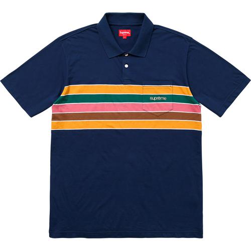 Details on Chest Stripes Polo None from spring summer
                                                    2018 (Price is $98)