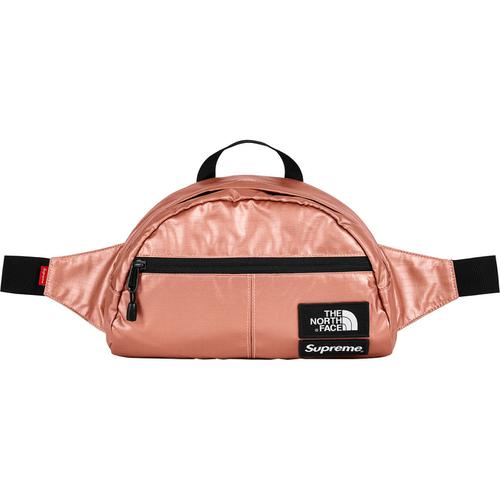 Details on Supreme The North Face Metallic Roo II Lumbar Pack None from spring summer
                                                    2018 (Price is $78)