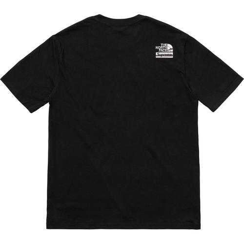 Details on Supreme The North Face Metallic Logo T-Shirt None from spring summer
                                                    2018 (Price is $54)