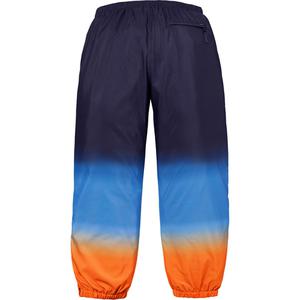 supreme gradient track pant yellow