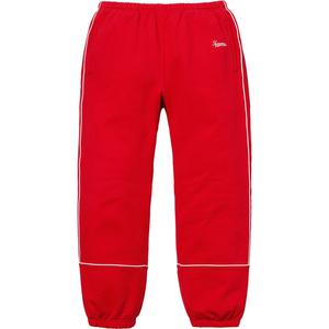 supreme piping sweatpants