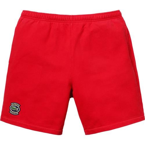 Details on Supreme LACOSTE Sweatshort None from spring summer
                                                    2018 (Price is $128)