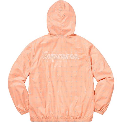 Details on Supreme LACOSTE Reflective Grid Nylon Anorak None from spring summer
                                                    2018 (Price is $208)